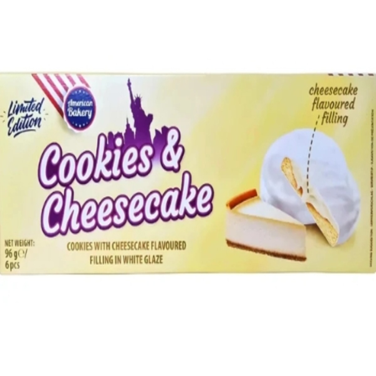 American bakery Cookies & Cheesecake 96gr